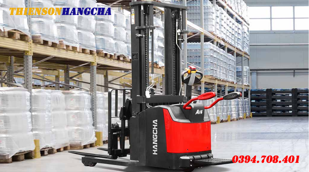 Xe nâng điện đứng lái 2 tấn Hangcha
