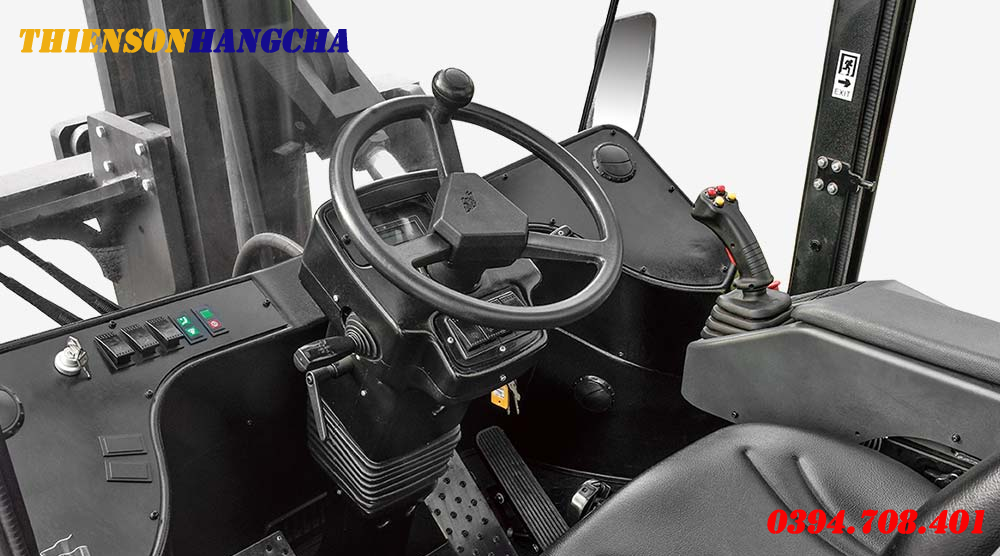 Hệ thống điều khiển của xe nâng dầu 16 tấn
