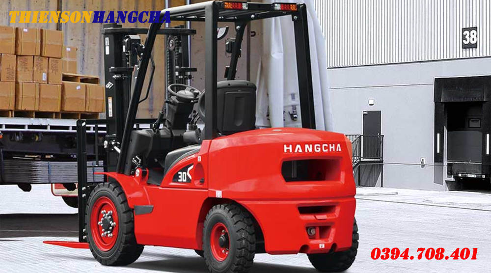 Xe nâng dầu bản cao cấp Hangcha