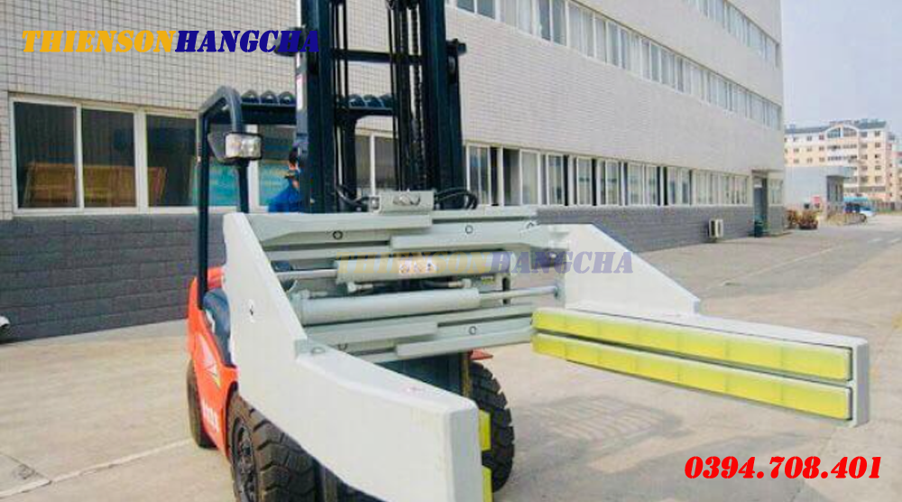 bộ phụ kiện kẹp gạch ngang cho xe nâng