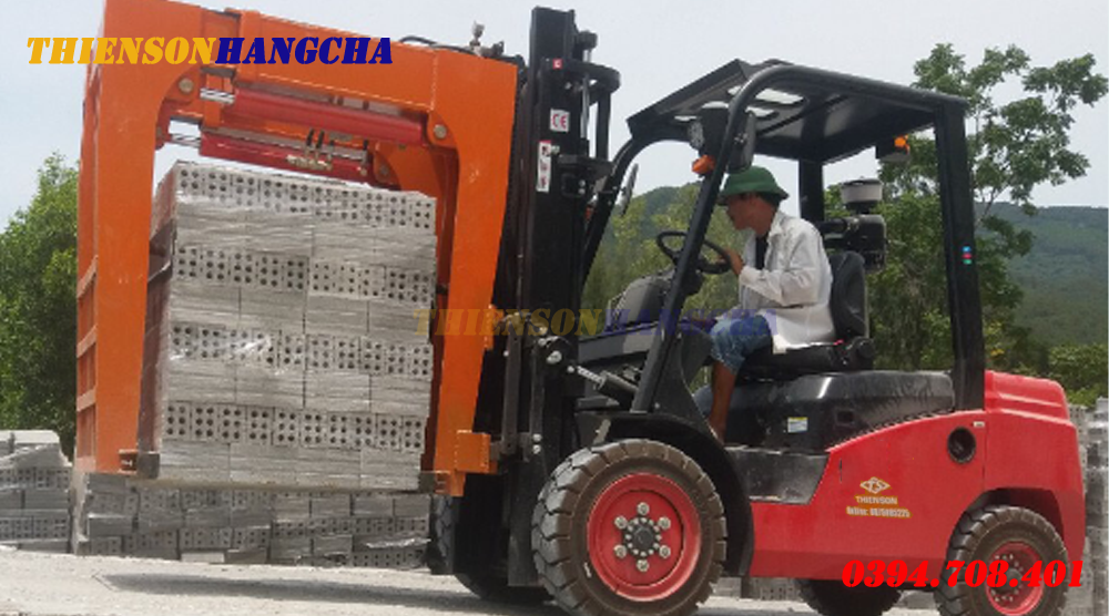 Kẹp gạch không nung cho xe nâng