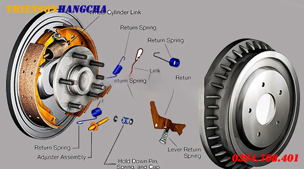 Hệ thống phanh xe nâng