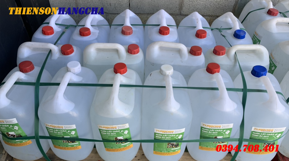 nước cất châm bình điện của xe nâng điện Hangcha