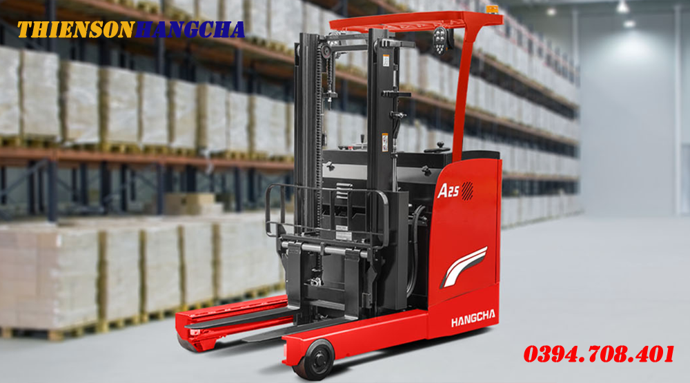 Xe nâng trong nhà kho cao cấp Reach truck