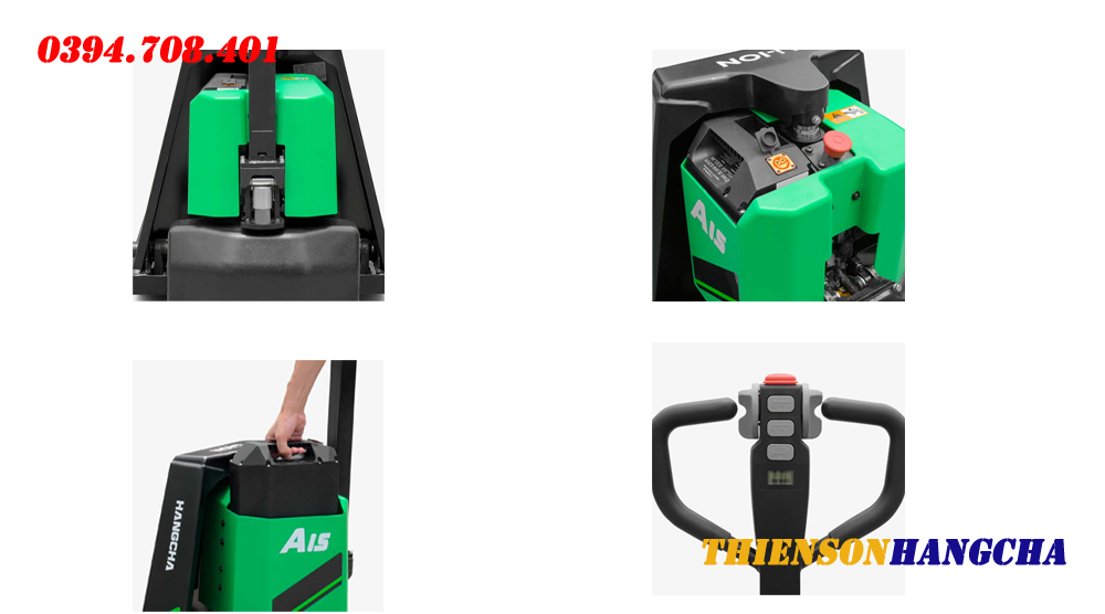 Các bộ phận của xe nâng tay điện