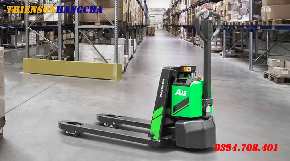 Xe nâng tay điện thấp 1.5 tấn 