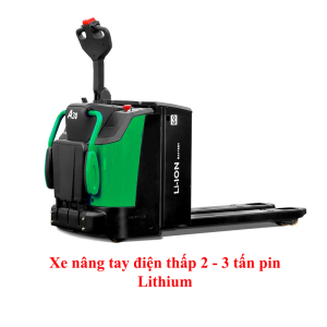 Xe nâng tay điện thấp cao cấp 2- 3 tấn Hangcha