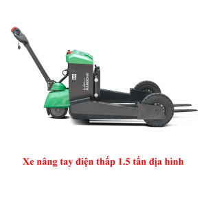 xe nâng tay điện địa hình